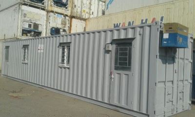 Container văn phòng 40 feet có toilet